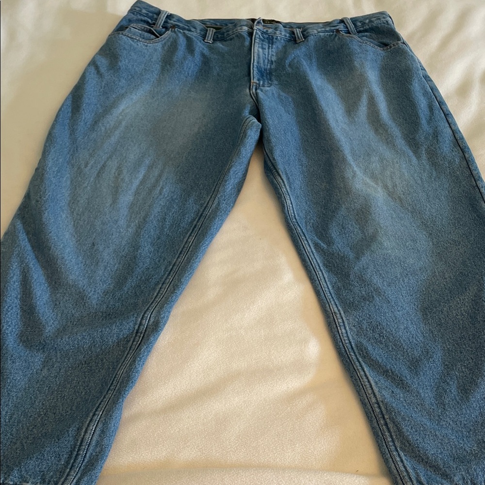 Red Head 44x30 Fully Fleece Lined 5 Pocket Warm Cozy Jeans No Stains or Flaws